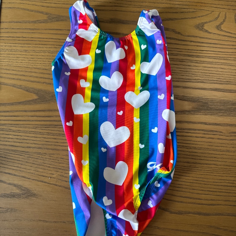 GK Elite Rainbow Leotard